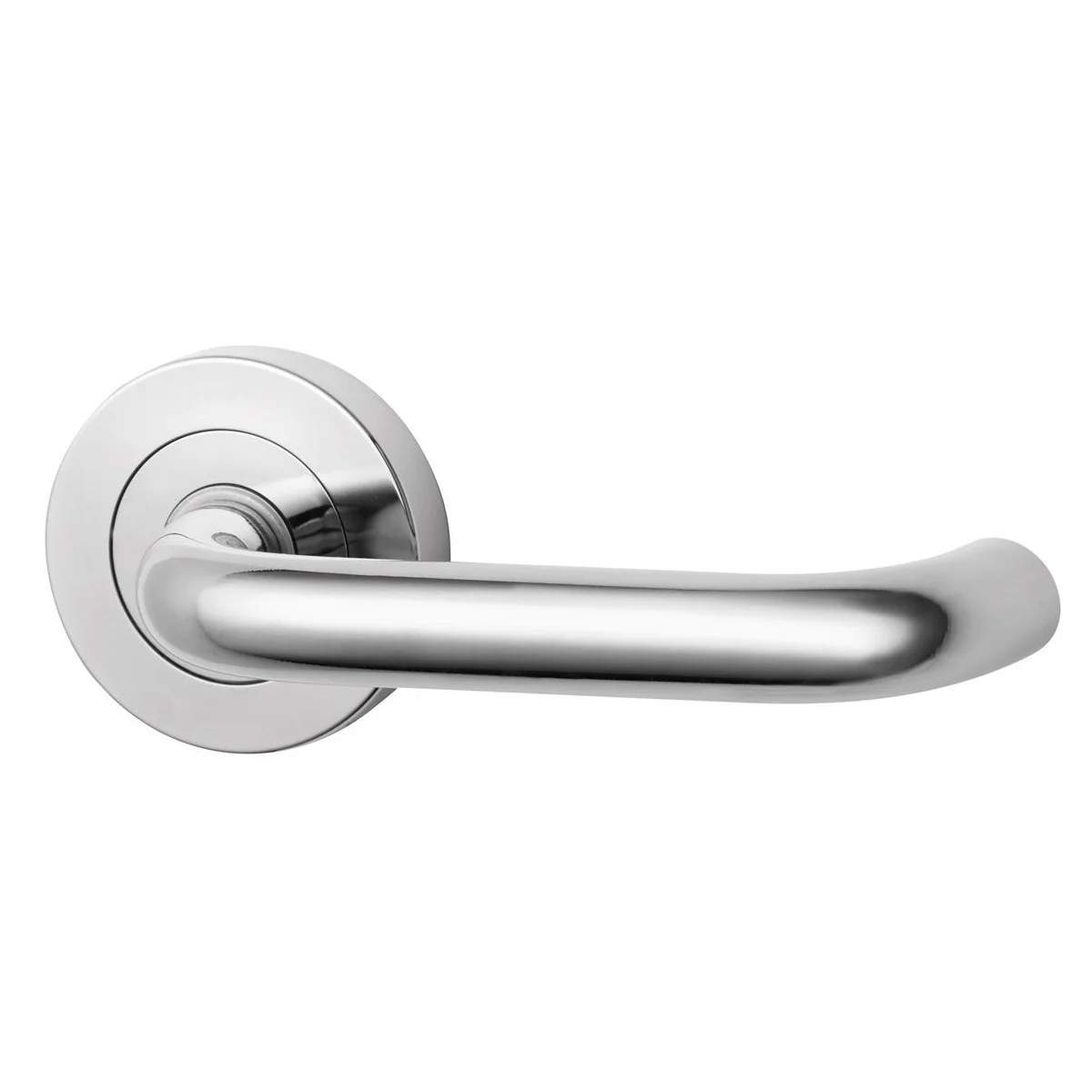 Lockwood Door Handle 1220 Series Symphony 70 Lever On Rose Satin Chrome - Image 11
