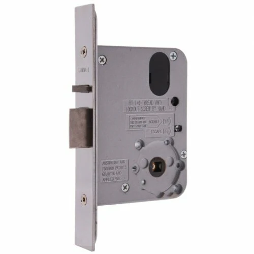 Lockwood Door Handle 1220 Series Symphony 70 Lever On Rose Satin Chrome - Image 5