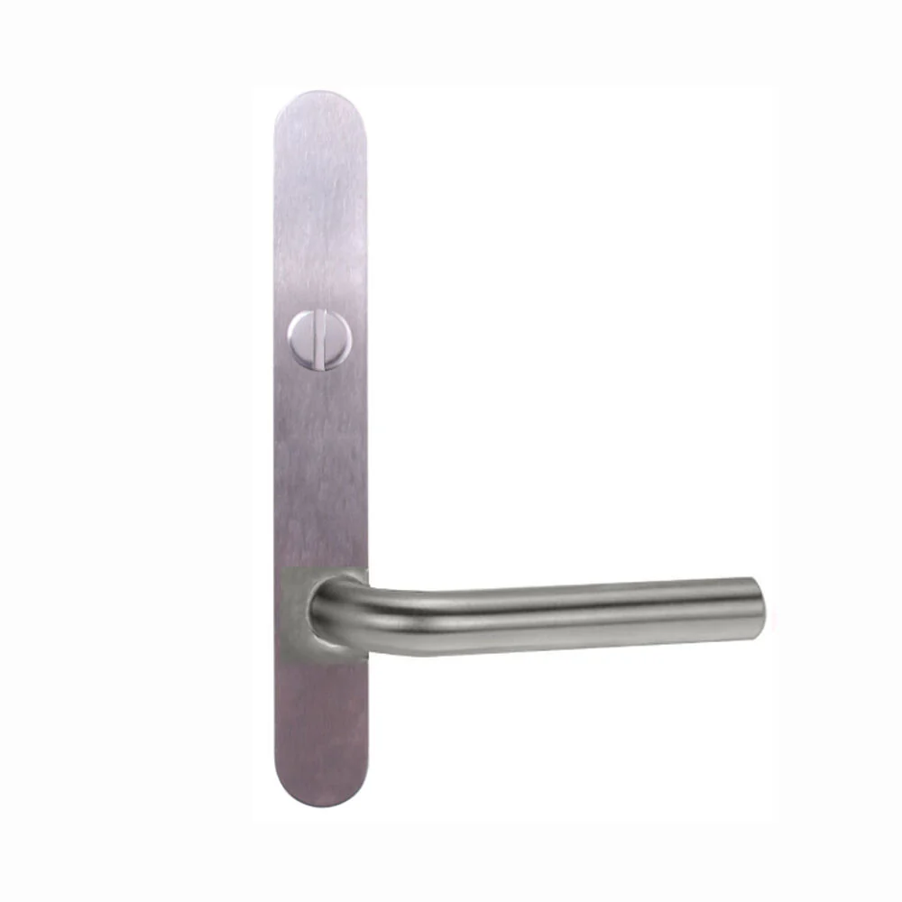 Lockwood Door Handle Round End Plate With Emergency Turn & 97 Lever Available in Various Finishes - Image 3