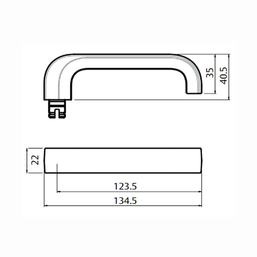 Lockwood Door Handle Round End Plate With Privacy Indicator Emergency Turn 131 Lever Satin Chrome - Image 2