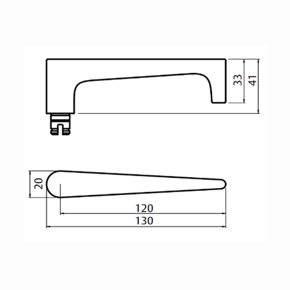 Lockwood Door Handle Round End Plate With Privacy Indicator Emergency Turn 133 Lever Satin Chrome - Image 2