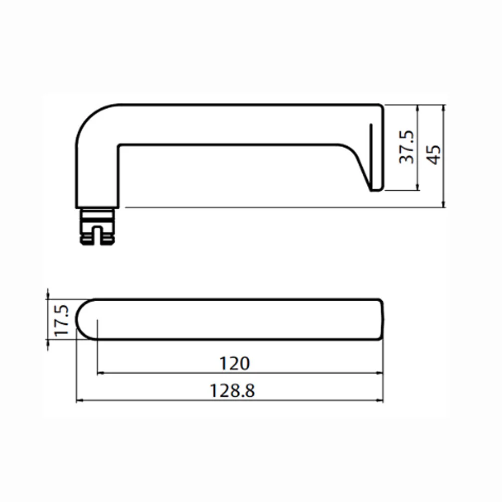 Lockwood Door Handle Round End Plate With Privacy Indicator Emergency Turn 144 Lever Satin Chrome - Image 2