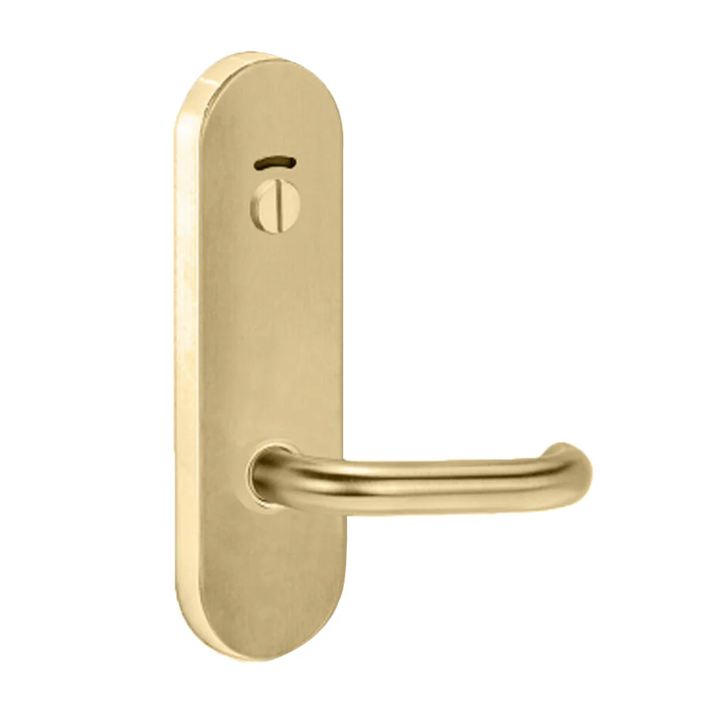 Lockwood Door Handle Round End Plate With Privacy Indicator Turn & 70 Lever - Image 11