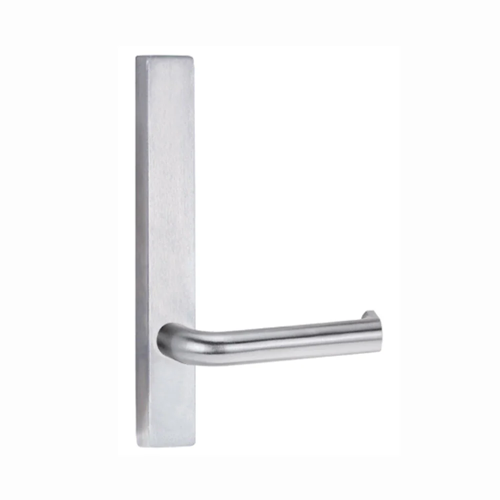 Lockwood Door Handle Square End Plate With 102 Lever Satin Chrome 4805/102SC