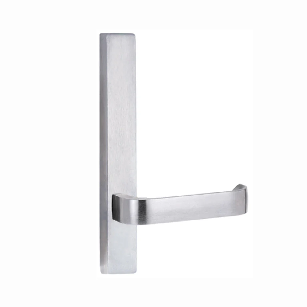 Lockwood Door Handle Square End Plate With 131 Lever Satin Chrome 4805/131SC