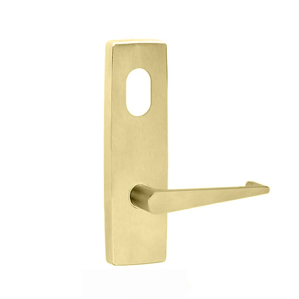 Lockwood Door Handle Square End Plate With Cylinder Hole & 133 Lever - Available in Various Finishes - Image 2