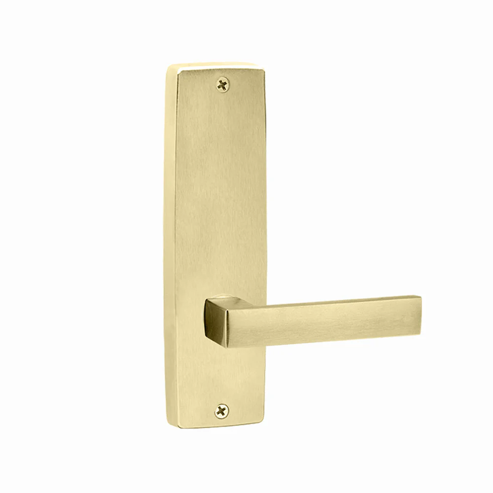 Lockwood Door Lever Handle Square End Plate 101 Lever - Available in Various Finishes - Image 2