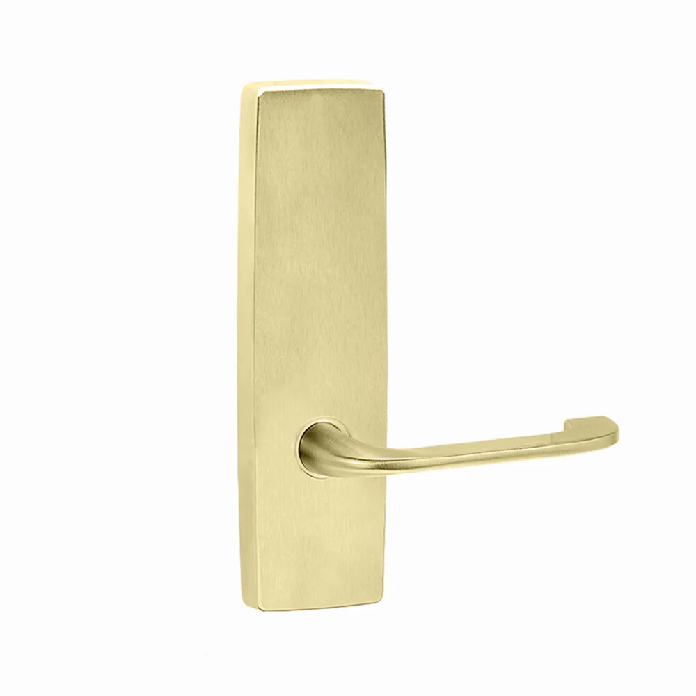 Lockwood Door Lever Handle Square End Plate 115 Lever - Available in Various Finishes - Image 2