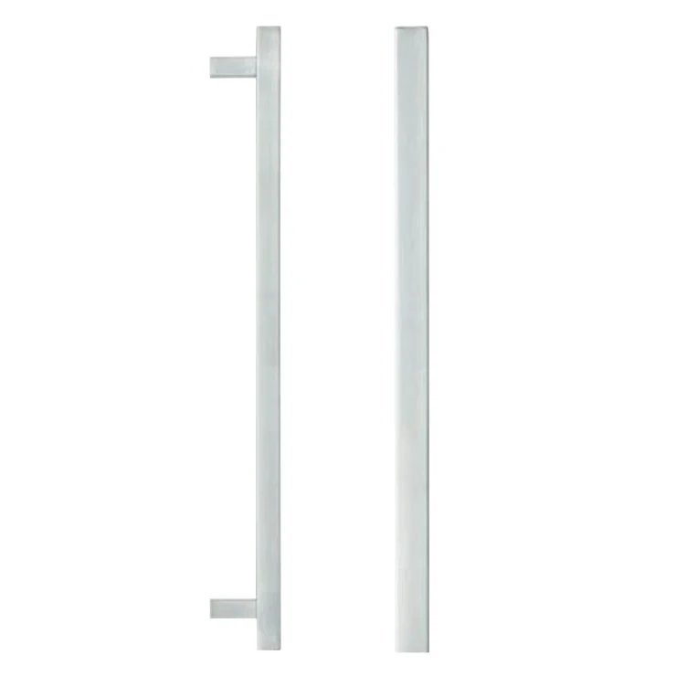 Lockwood Entrance Pull Handle 375mm Satin Stainless Steel Pair 145X375SSS