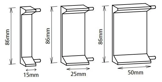 Lockwood Es100 Extension Lip - Available in Various Sizes - Image 2