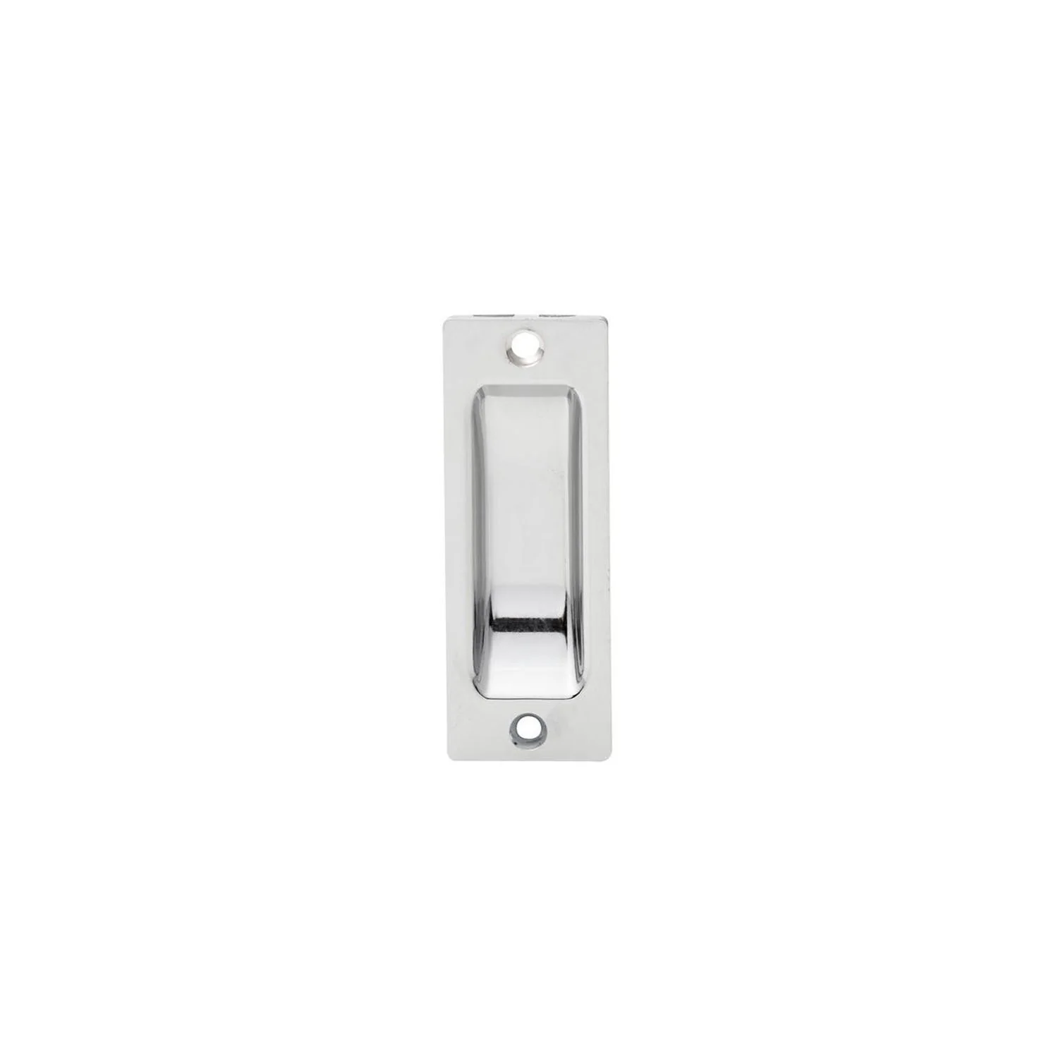 Lockwood Flush Pull 85x30mm Zinc Alloy Polished Chrome L609CPDP