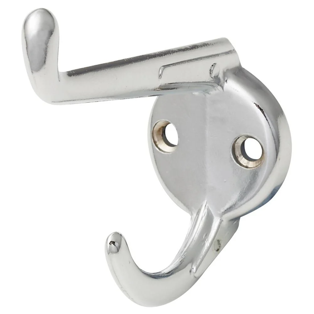 Lockwood Hat & Coat Hook Polished Chrome Includes Screws L45CPDP