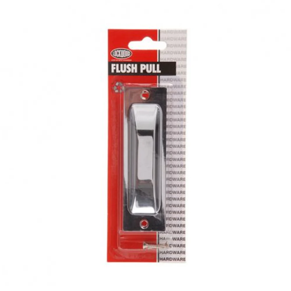 Lockwood L611 Flush Pull 115mm x 35mm Polished Chrome for Sliding Doors L611CPDP - Image 2