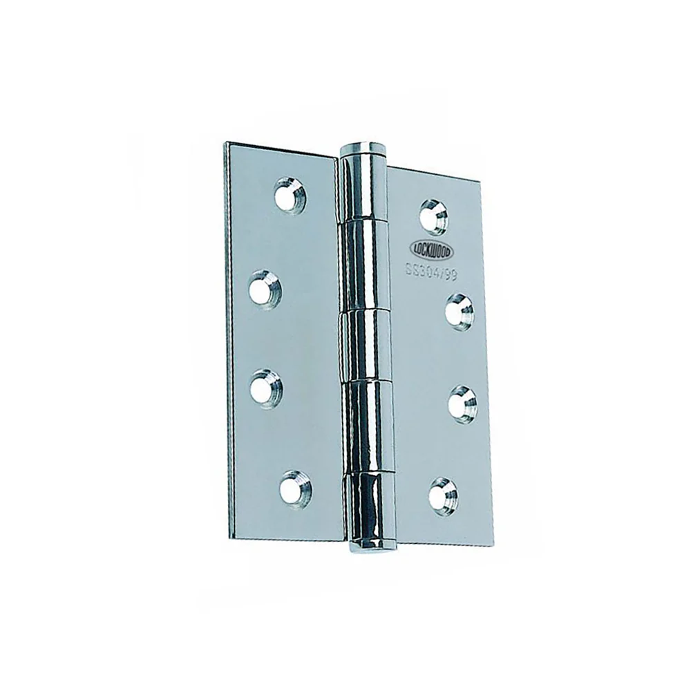 Lockwood Door Butt Hinge Fixed Pin 100x75x2.5mm Stainless Steel LW10075FPSSS