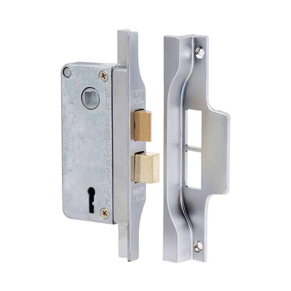 Lockwood Narrow Rebated Mortice Lock 30mm Backset - Available in Various Finishes - Image 2