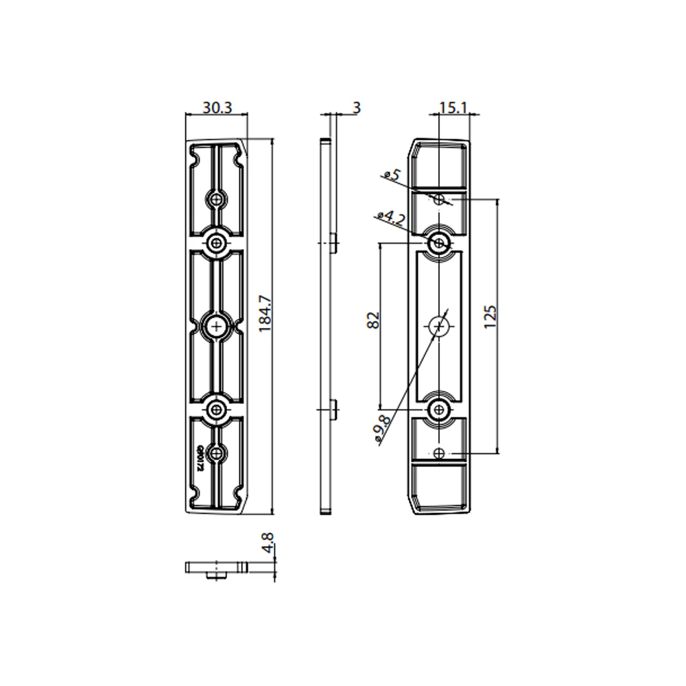 Lockwood Onyx Handle Packer 9A-15BLK 5mm Black - Image 2