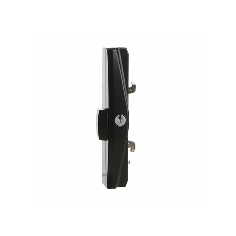 Lockwood Onyx Sliding Patio Door Lock Slim Inner & Outer Pull Black 9A3A2/5PBLK - Image 2