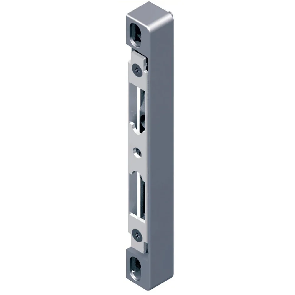 Lockwood Onyx Sliding Patio Door Lock Slim Inner & Outer Pull Silver 9A3A2/5PSIL - Image 4