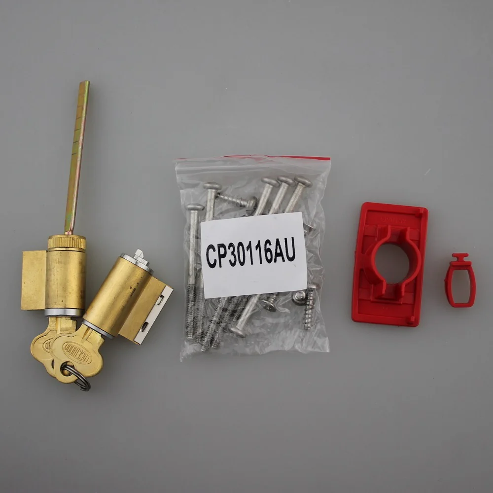 Lockwood Onyx Sliding Patio Door Lock Slim Inner & Outer Pull Silver 9A3A2/5PSIL - Image 7