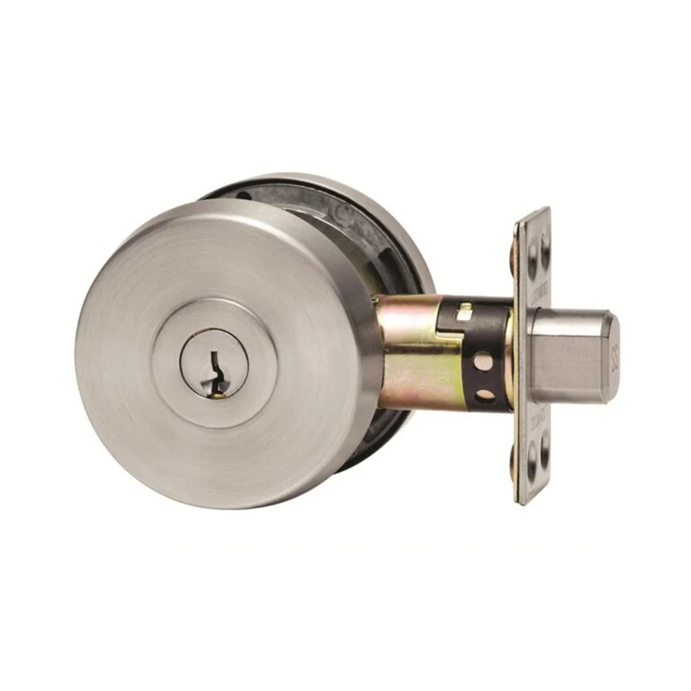 Lockwood Paradigm Double Cylinder Deadbolt Round Brushed Satin Chrome 005/B1LSCDP - Image 2