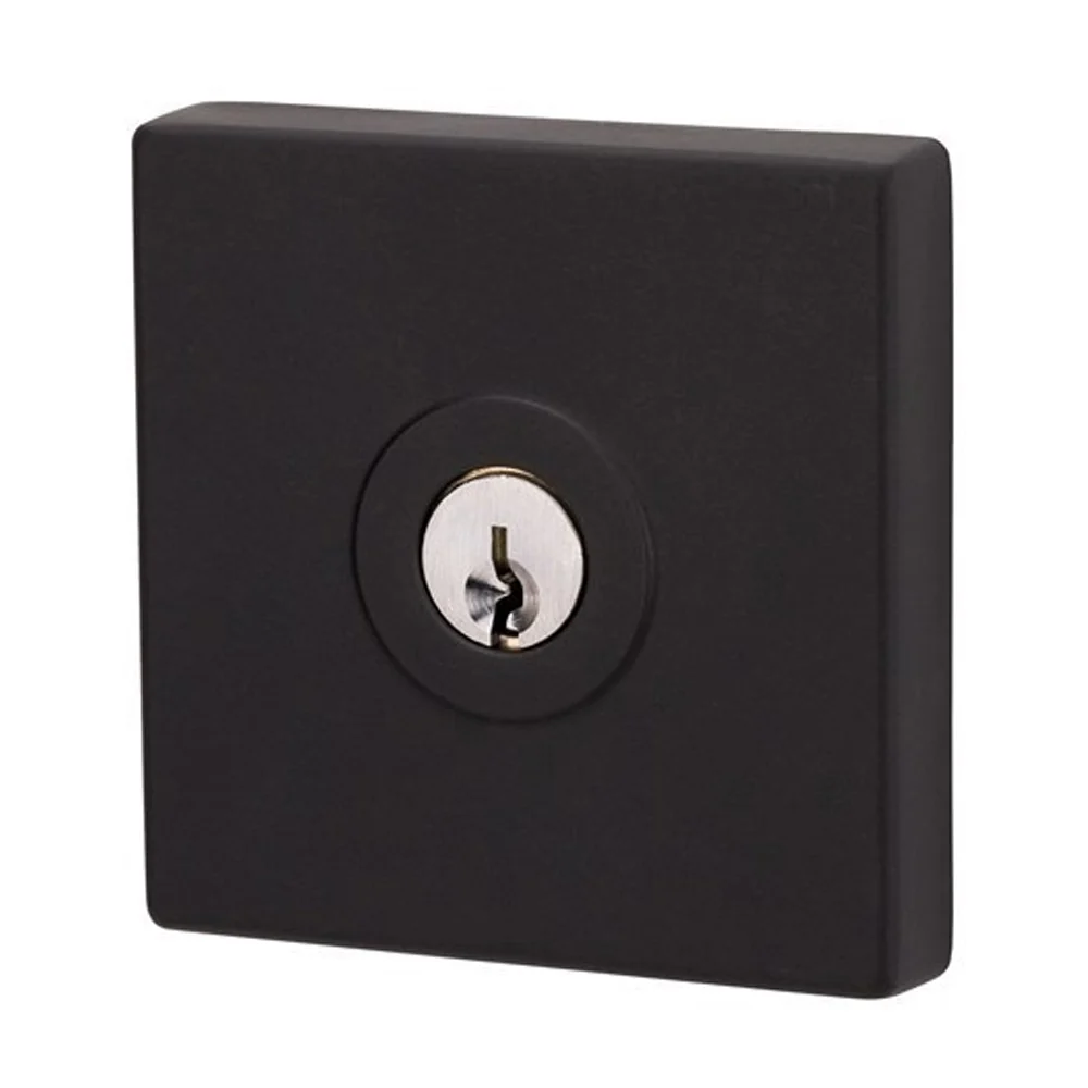 Lockwood Paradigm Square Deadbolt Rose Matt Black 005/B2MBKDP - Image 2