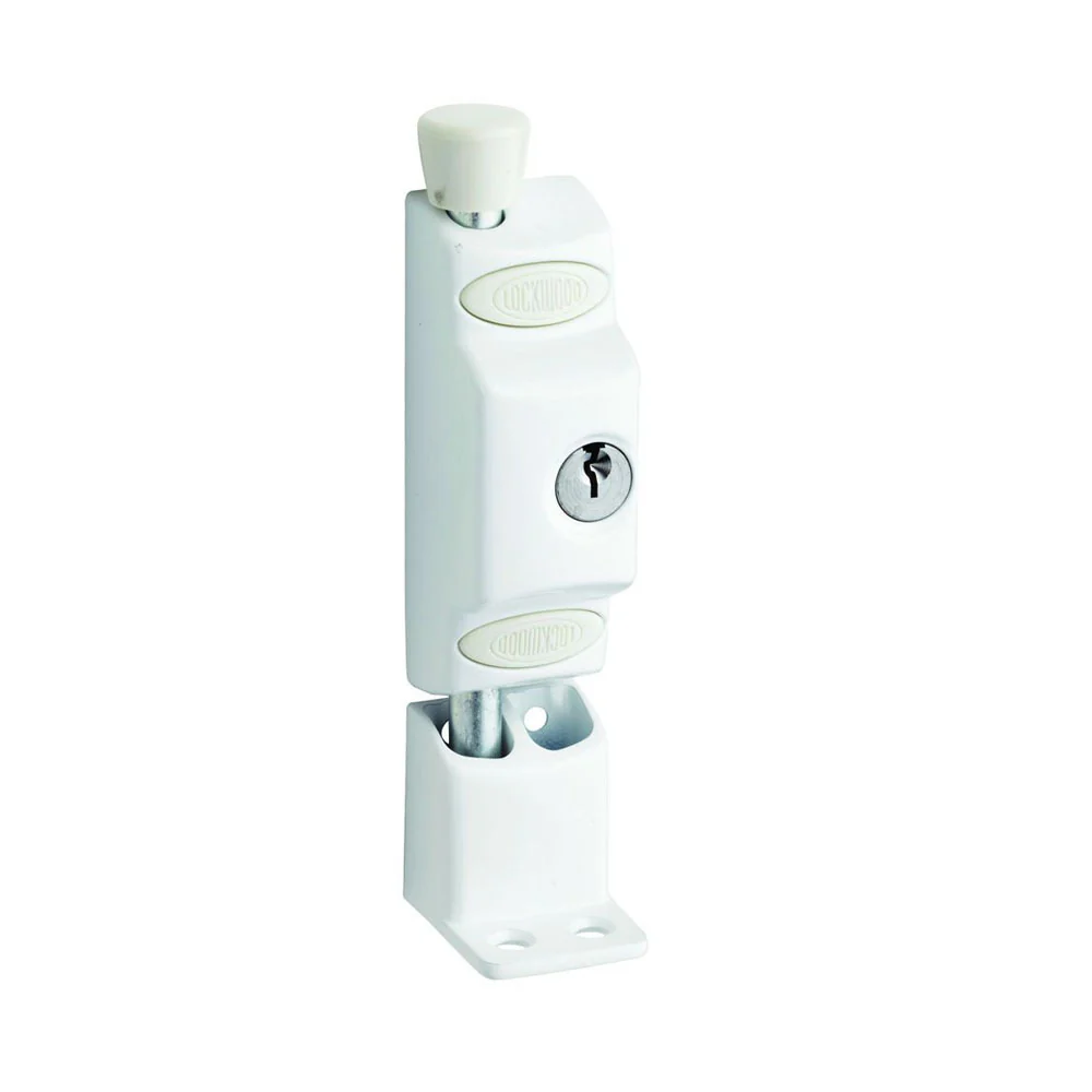 Lockwood Patio Bolt Sliding Door Lock - Available in Various Finishes - Image 2