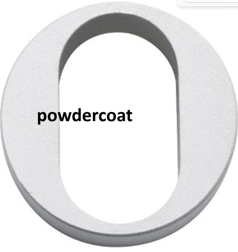 Lockwood Robert Watson Escutcheon For 35-38mm Doors - Available in Satin Anodised & Polished Chrome - Image 4