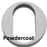 Lockwood Robert Watson Escutcheon For 39-44mm Doors - Available in Satin Anodised & Polished Chrome - Image 3