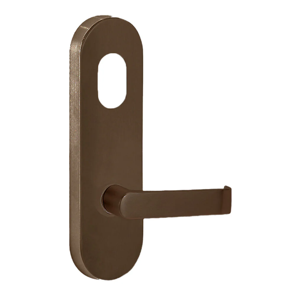Lockwood 2801 Round End Plate with Cylinder Hole & 59 Lever - Available in Various Finishes - Image 5