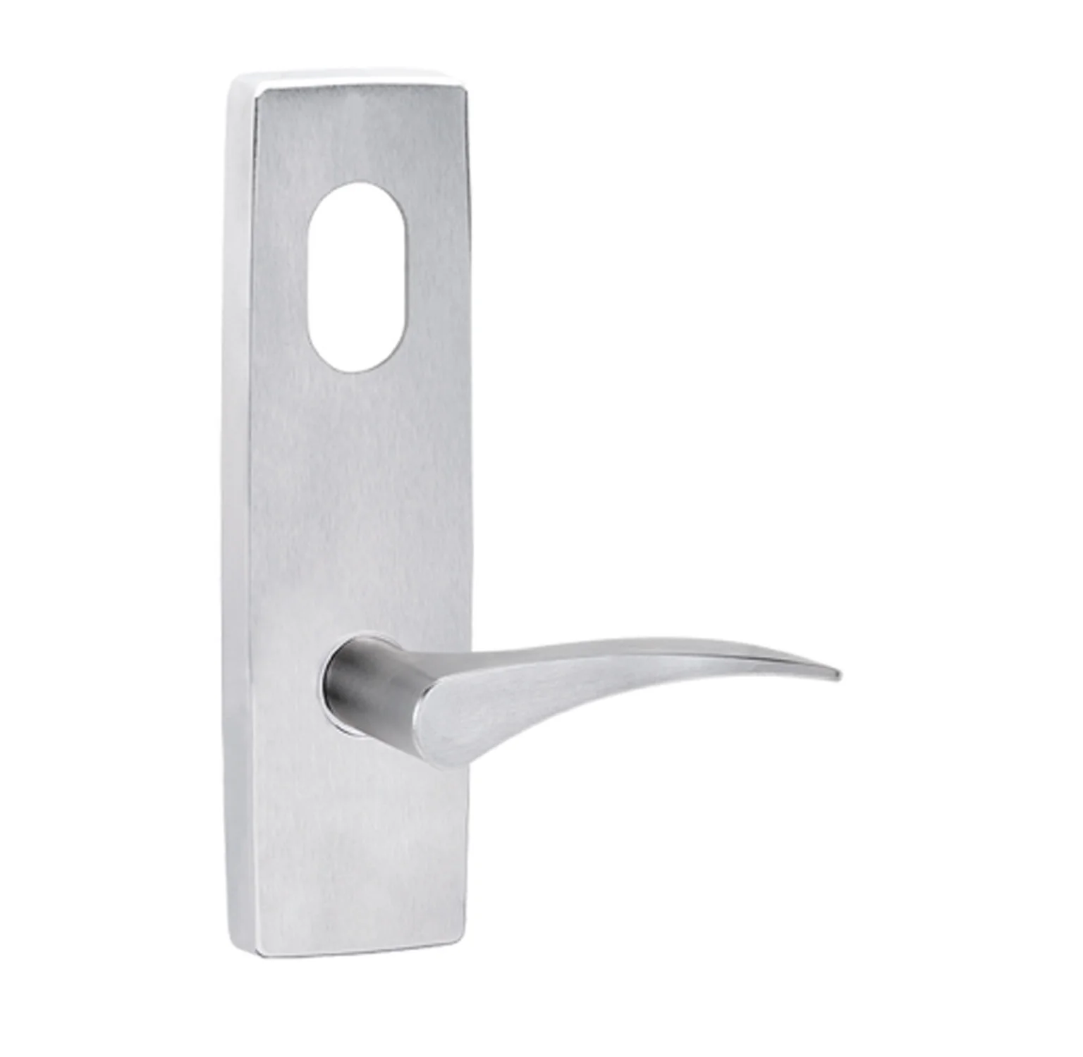 Lockwood Square End Plate w/ Cylinder Hole and 153 Lever - Available in Various Finishes and Handing - Image 3