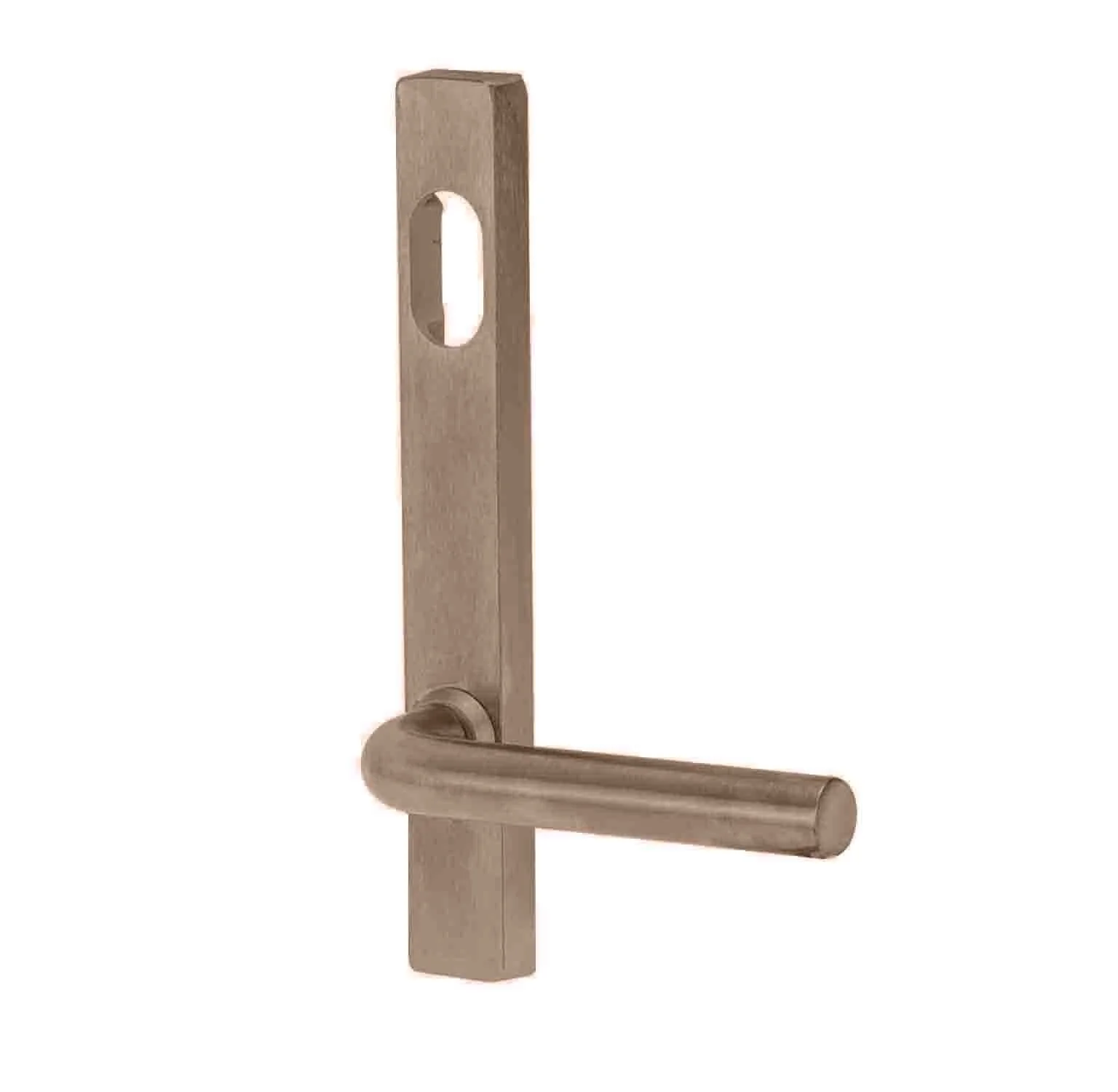 Lockwood Square End Plate With Cylinder Hole & 97 Lever - Available in Various Finishes - Image 2