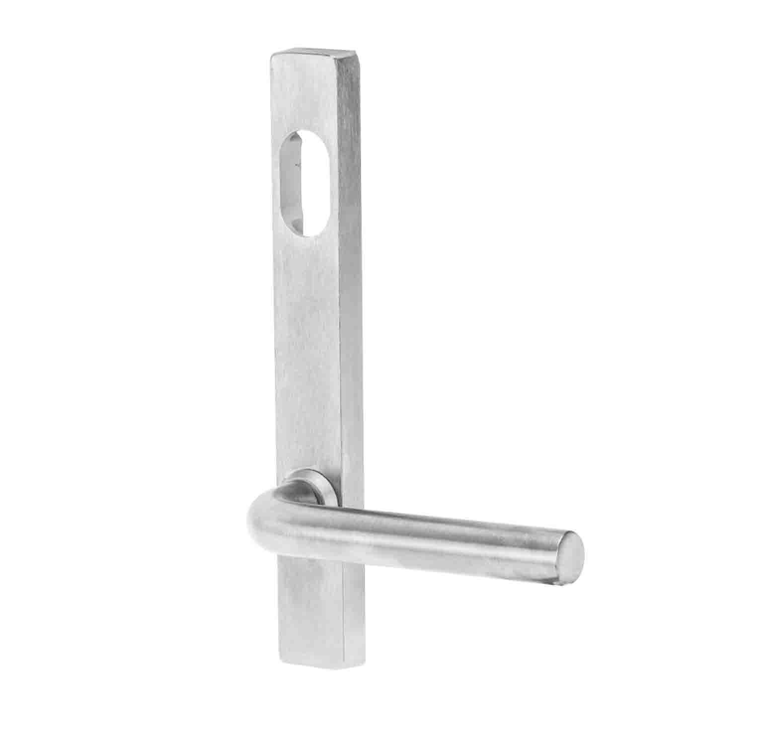 Lockwood Square End Plate With Cylinder Hole & 97 Lever - Available in Various Finishes - Image 4
