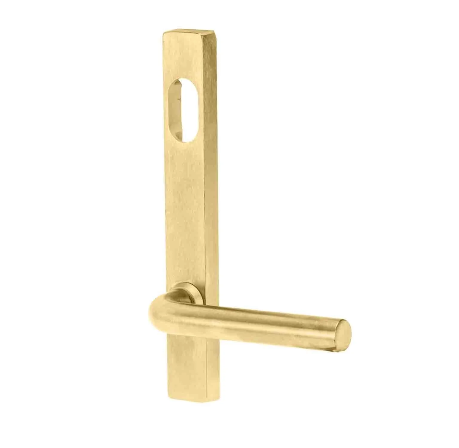 Lockwood Square End Plate With Cylinder Hole & 97 Lever - Available in Various Finishes - Image 7