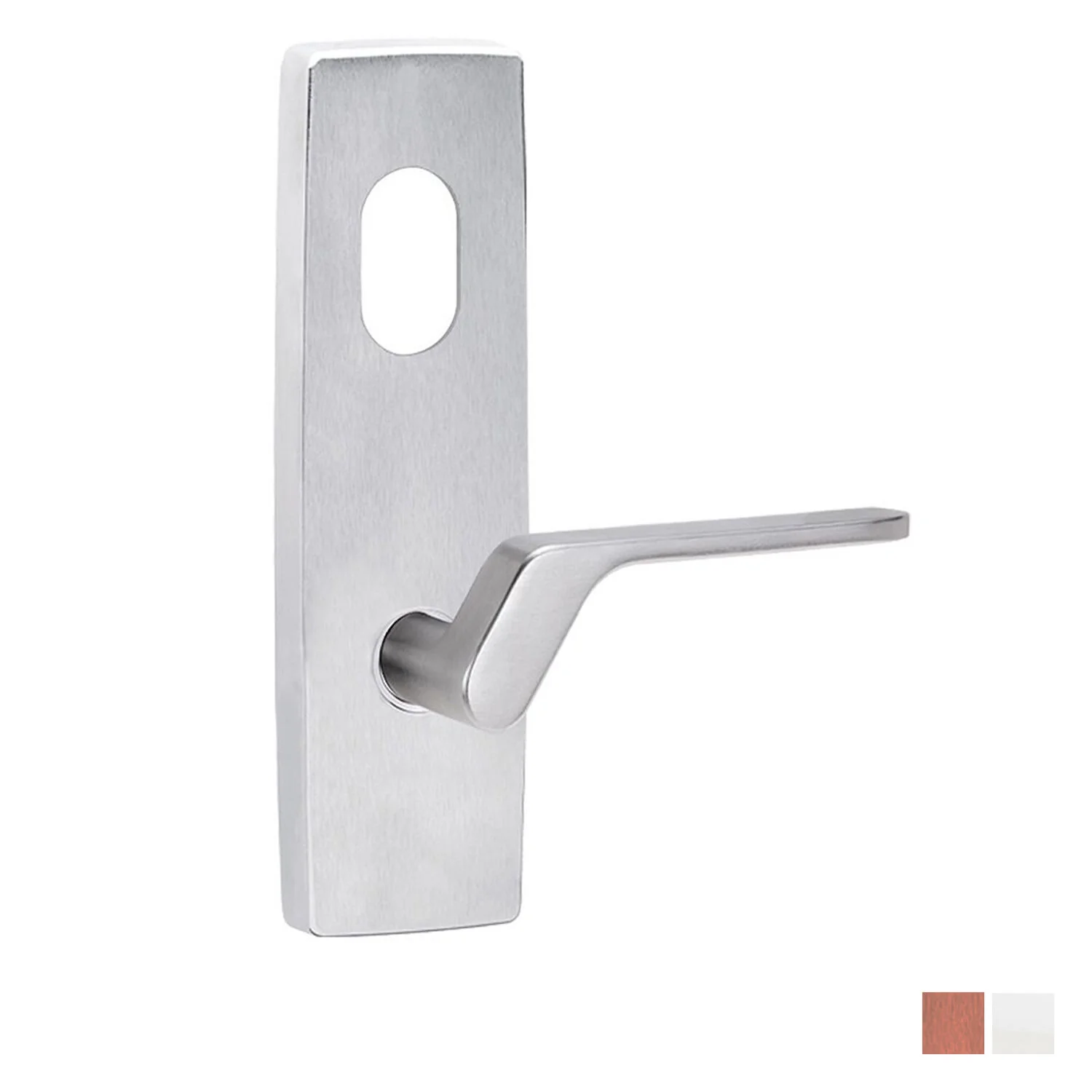 Lockwood Square End Plate with Cylinder Hole and 41 Lever - Available  in Various Finishes