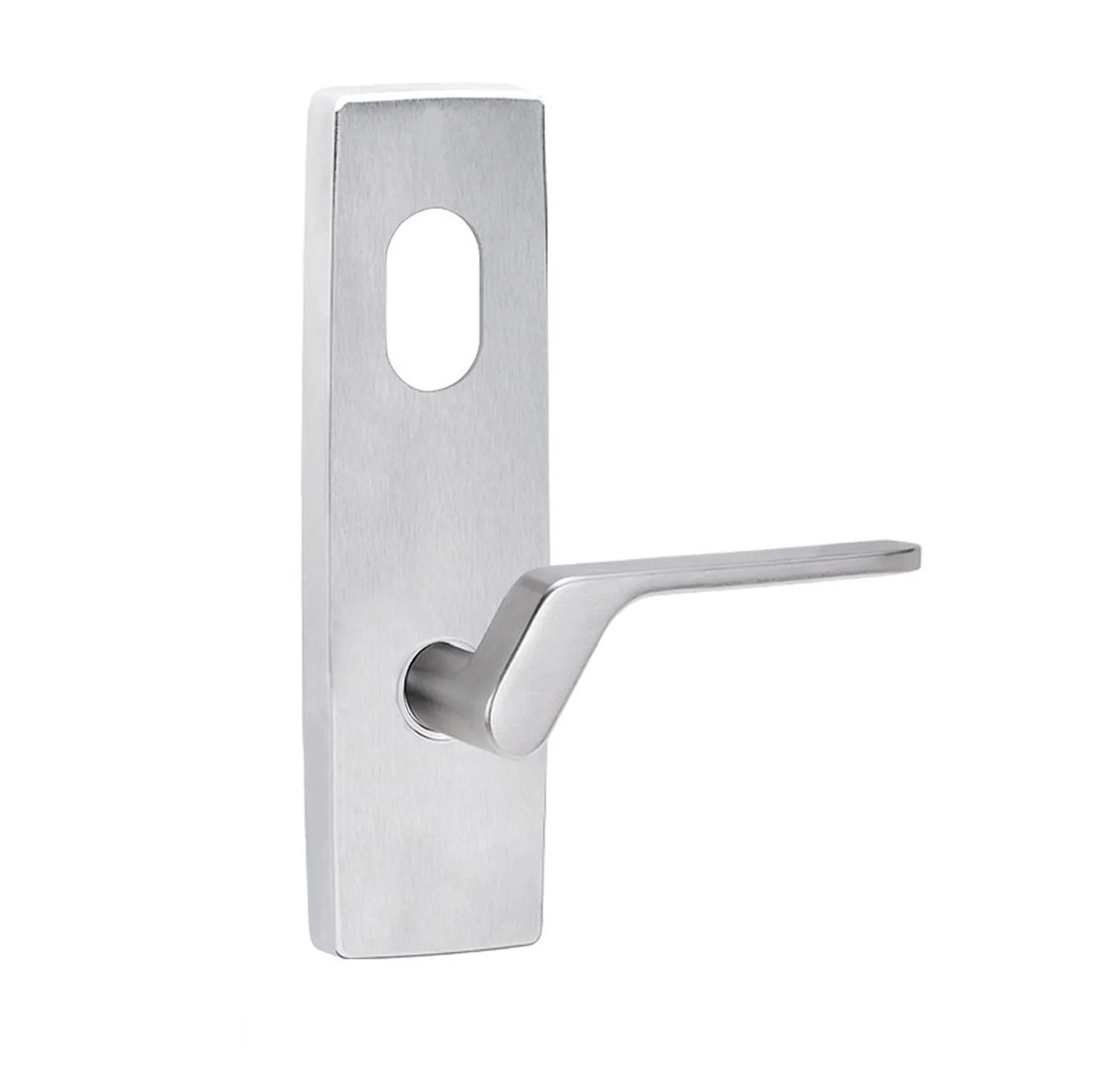 Lockwood Square End Plate with Cylinder Hole and 41 Lever - Available  in Various Finishes - Image 2