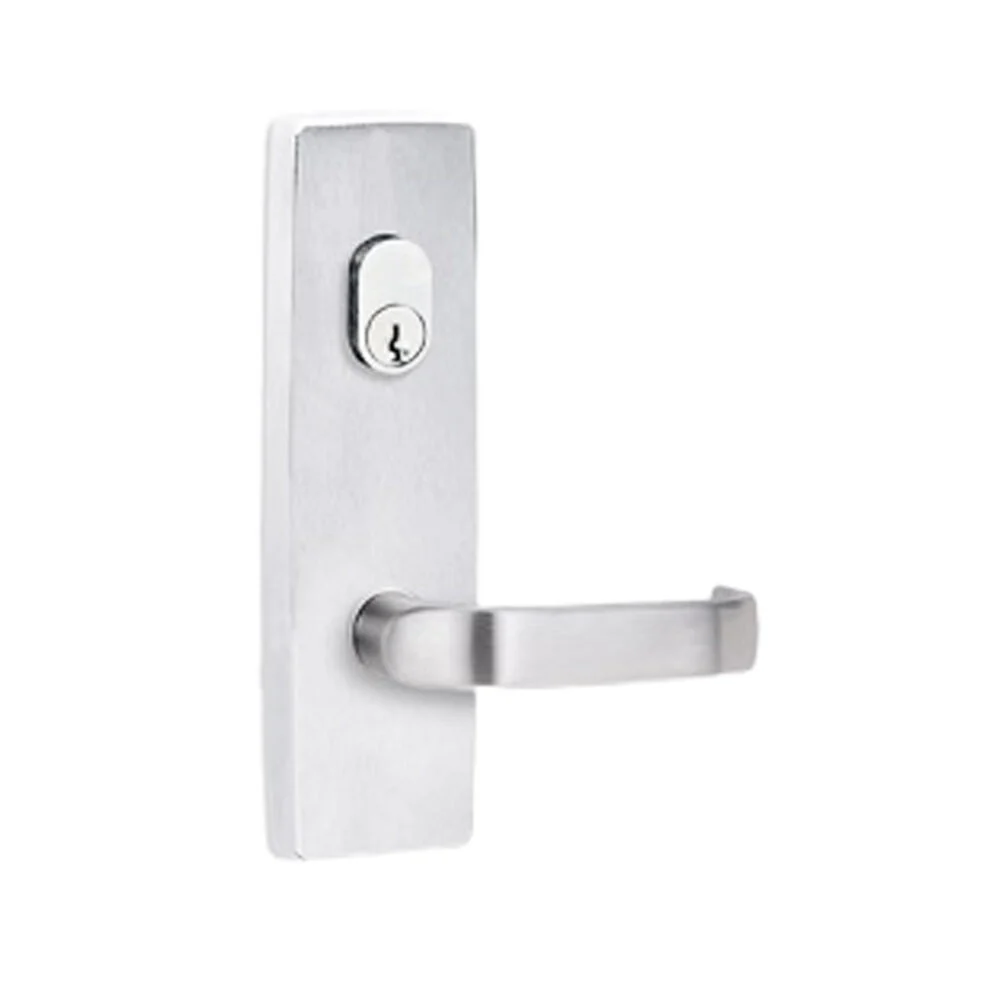Lockwood Square End Plate with Cylinder Hole and 74 Lever - Available in Various Finishes - Image 2