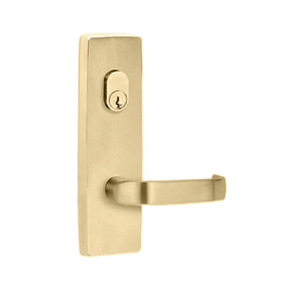 Lockwood Square End Plate with Cylinder Hole and 74 Lever - Available in Various Finishes - Image 3