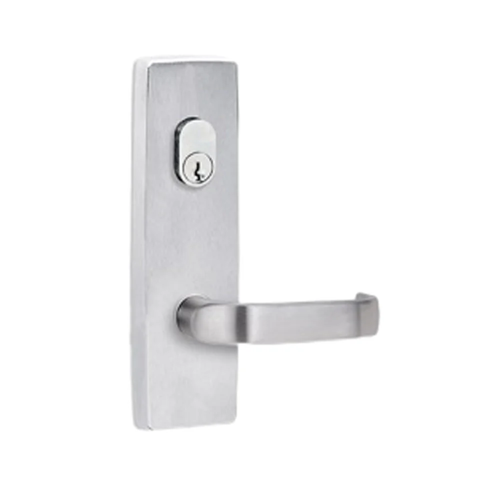 Lockwood Square End Plate with Cylinder Hole and 74 Lever - Available in Various Finishes - Image 4