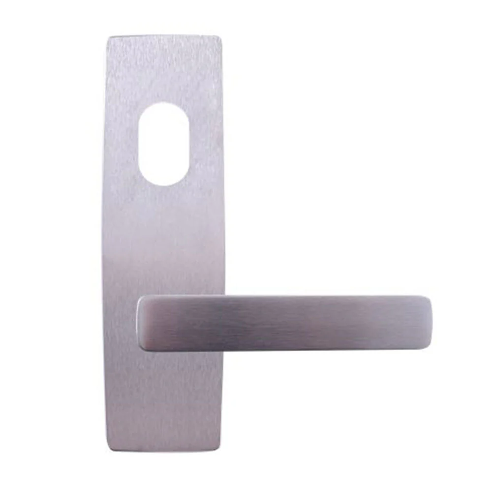 Lockwood Square End Plate with Cylinder Hole and 76 Lever - Available in Various Finishes and Sizes - Image 3