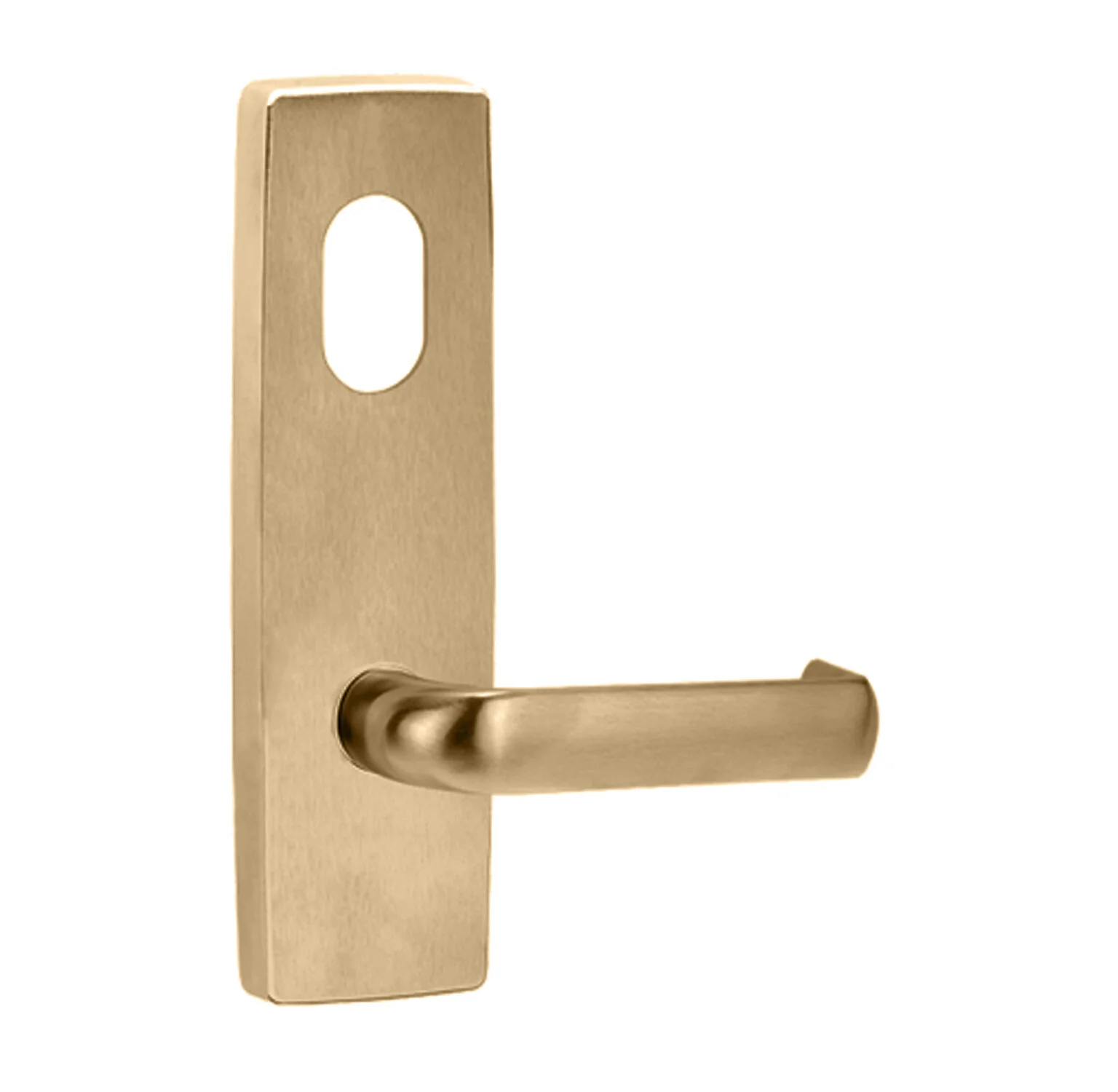 Lockwood Square End Plate With Cylinder Hole and 77 Lever - Available in Various Finishes - Image 3