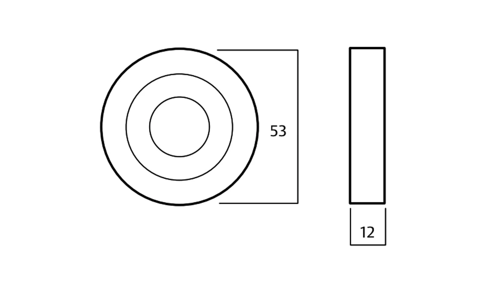 Lockwood Symphony 101 Door Lever on Round Rose Full Set - Available Various Finishes - Image 3