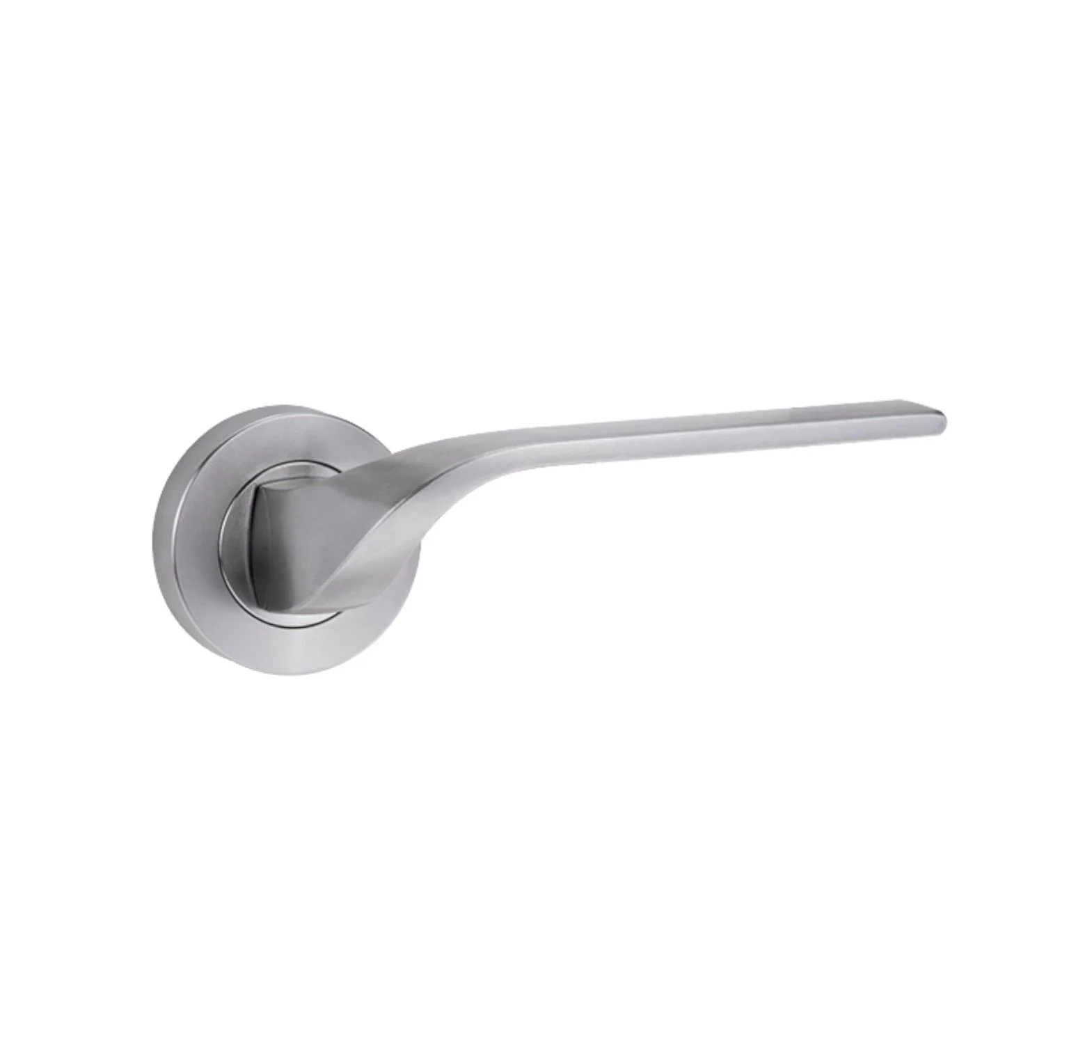 Lockwood Symphony 122 Door Lever on Round Rose - Available in Various Finishes and Handing - Image 4