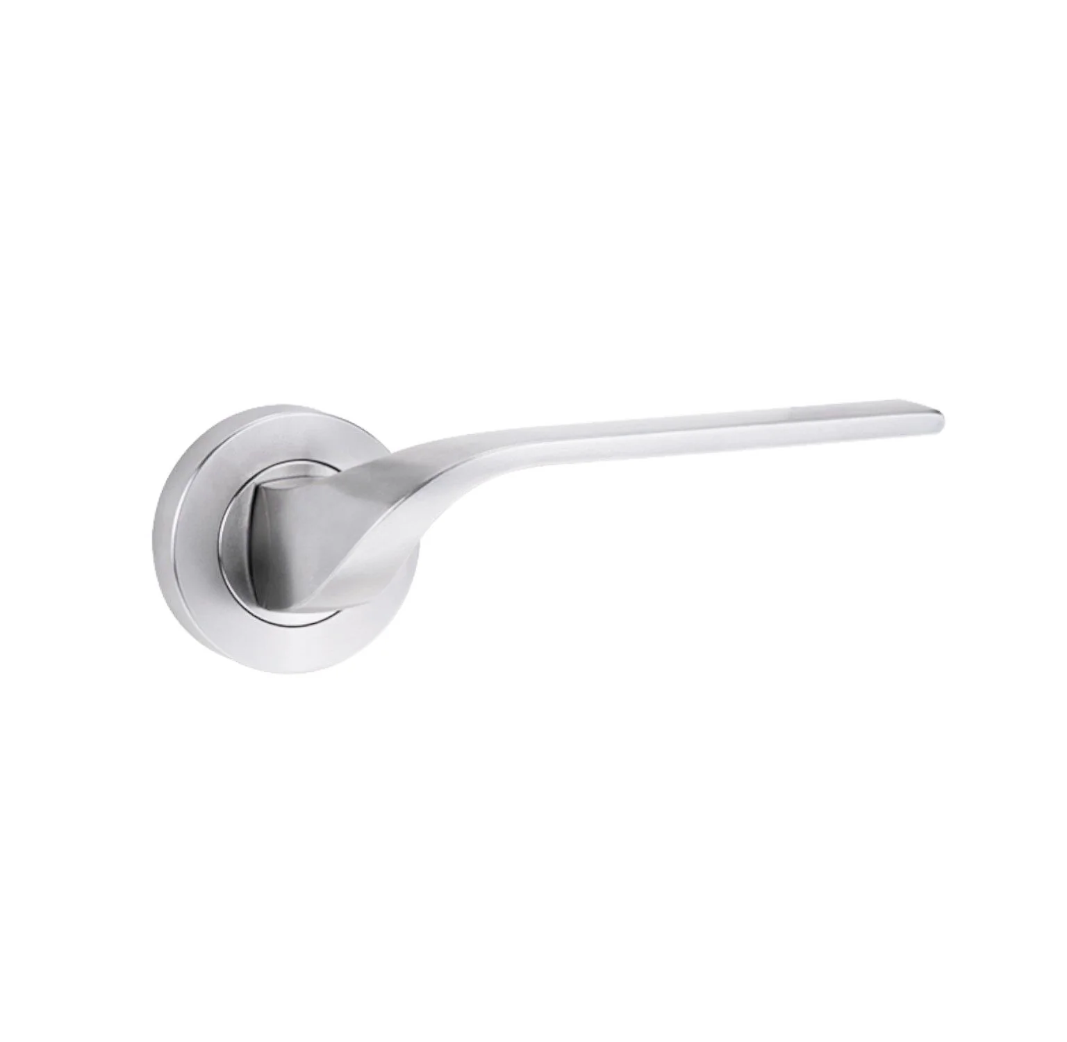 Lockwood Symphony 122 Door Lever on Round Rose - Available in Various Finishes and Handing - Image 5