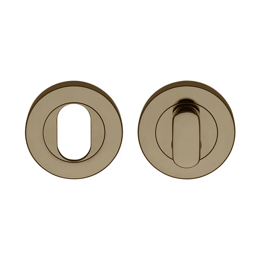 Lockwood Symphony 1220 Series Oval Cylinder And Turn Escutcheon Kit - Available in Various Finishes - Image 13