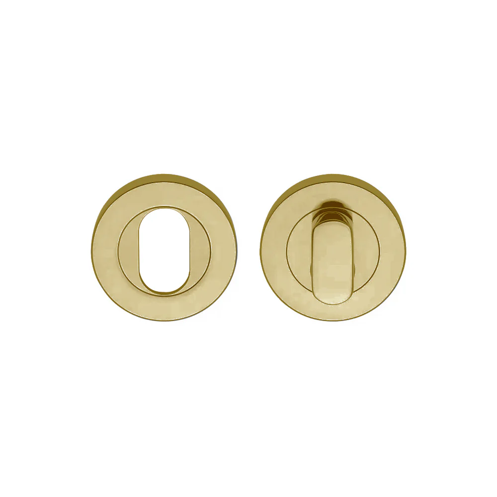 Lockwood Symphony 1220 Series Oval Cylinder And Turn Escutcheon Kit - Available in Various Finishes - Image 7