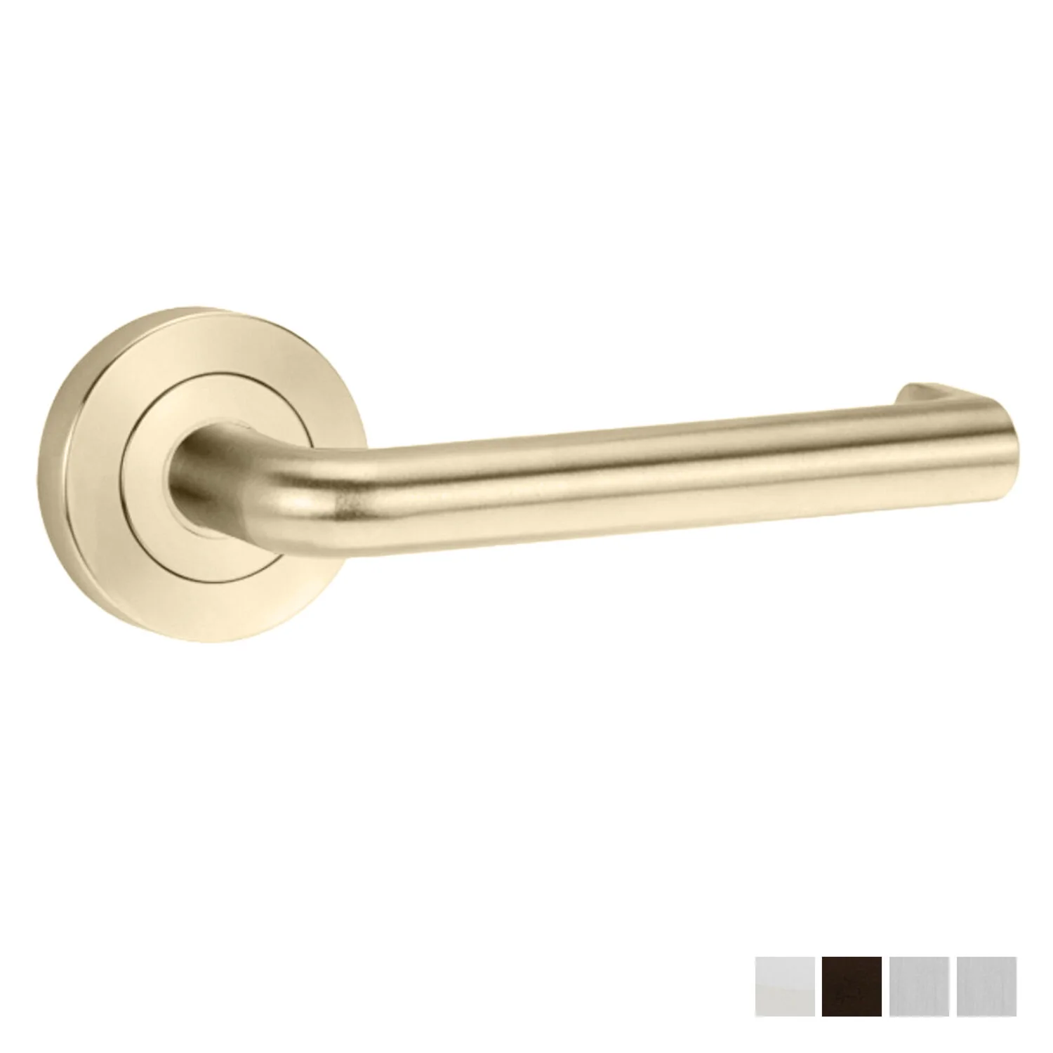 Lockwood Symphony 144 Lever On Round Rose - Available in Various Finishes