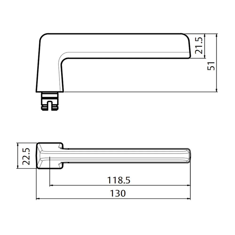 Lockwood Symphony 178 Series Door Lever on Round Rose Full Set - Available in Various Finishes - Image 3