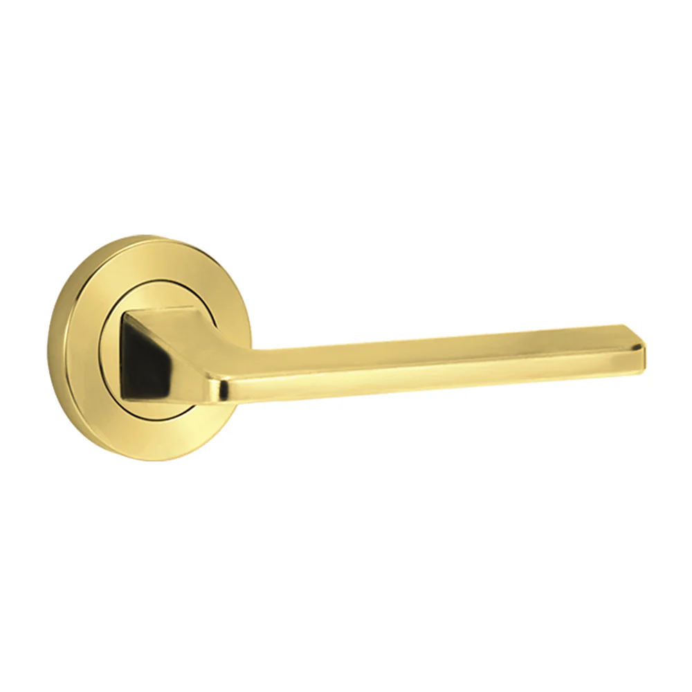 Lockwood Symphony 178 Series Door Lever on Round Rose Full Set - Available in Various Finishes - Image 6