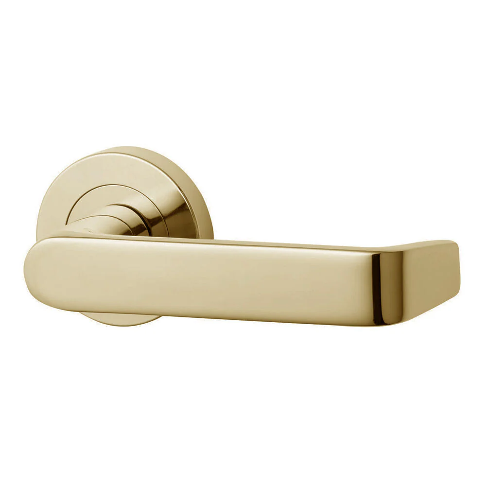 Lockwood Symphony 59 Door Lever on Round Rose Full Set - Available in Various Finishes - Image 9