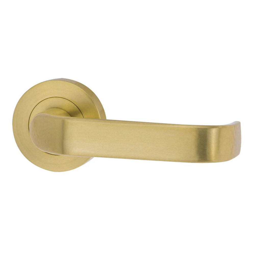 Lockwood Symphony 74 Door Lever on Round Rose Full Set - Available in Various Finishes - Image 10